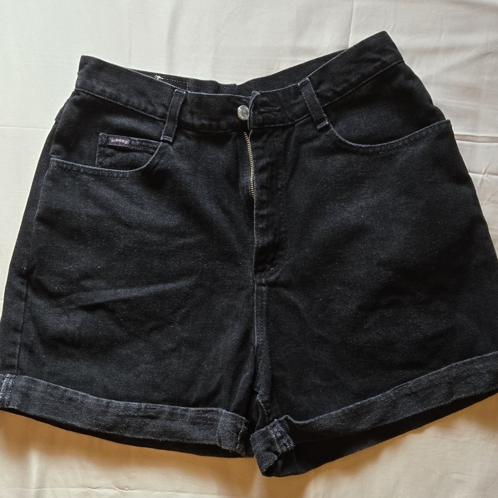 Riders by Lee Black Jean Shorts